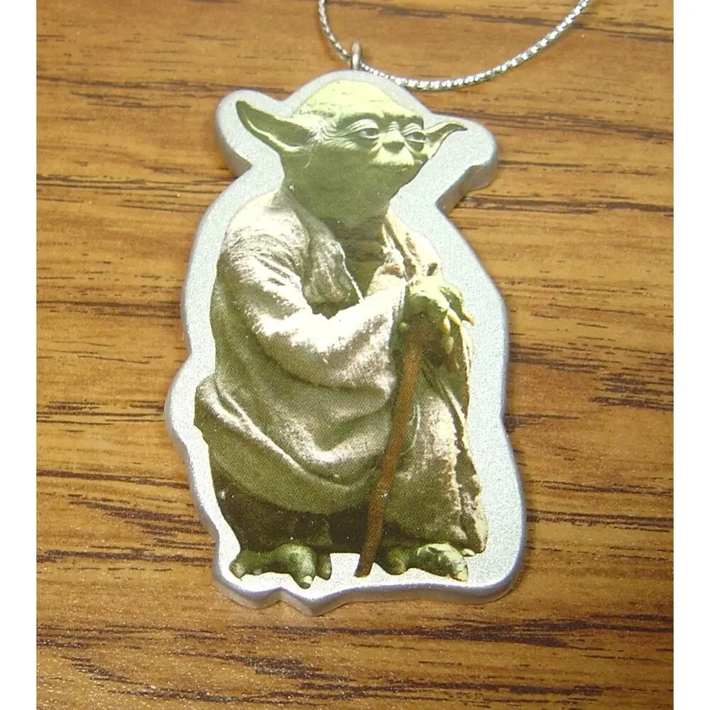 2007 STAR WARS 4 PIECE SET OF METAL ORNAMENTS WITH BOX